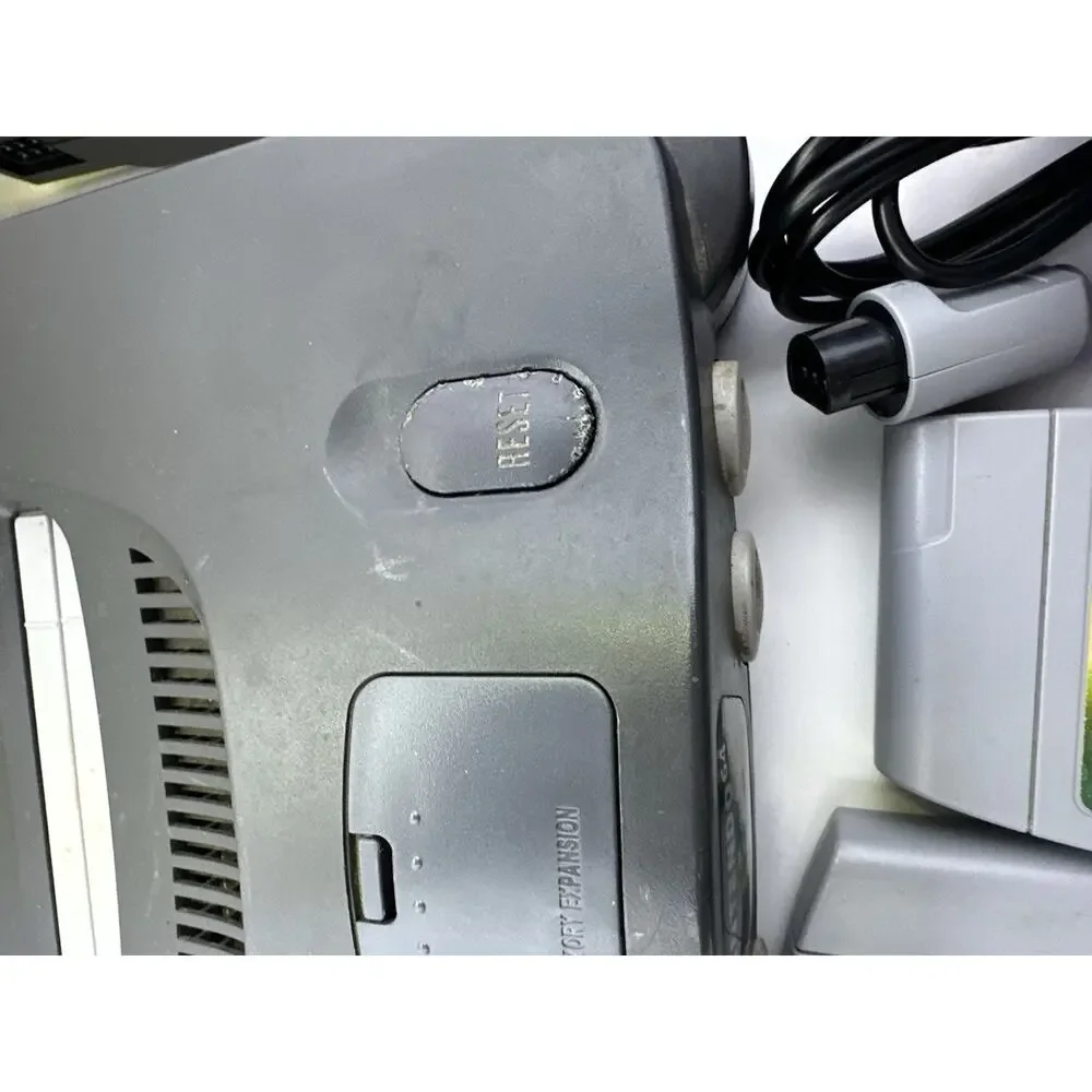 Nintendo 64 N64 Console Bundle w Controller Power Supply AV Cord 3 Games Retro